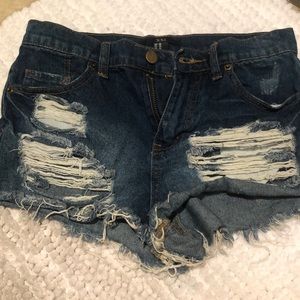 Jean shorts